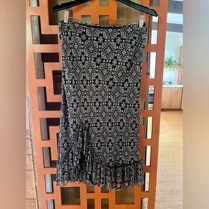 DKNY City Patterned Skirt